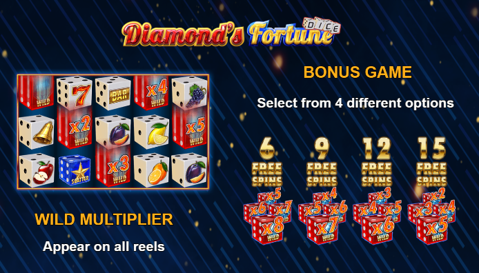 Diamond S Fortune Dice