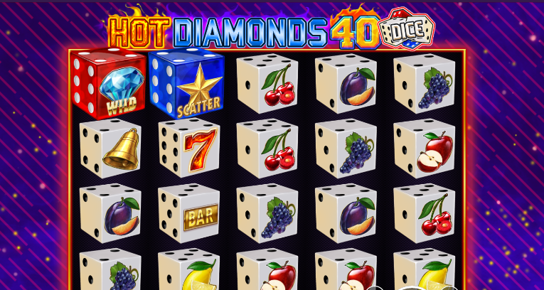 Hot Diamonds 40 Dice