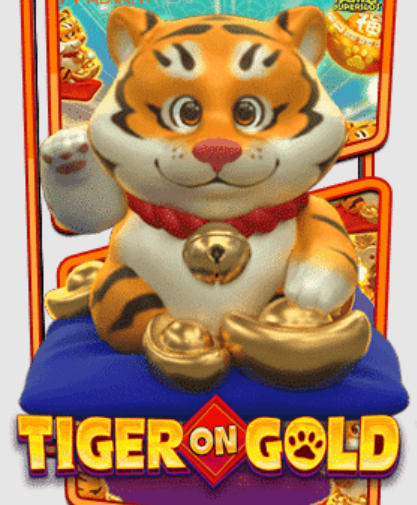 Tiger On Gold